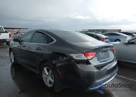 2016 Chrysler 200 Limited from USA, damaged, VIN 1C3CCCAB4GN163757